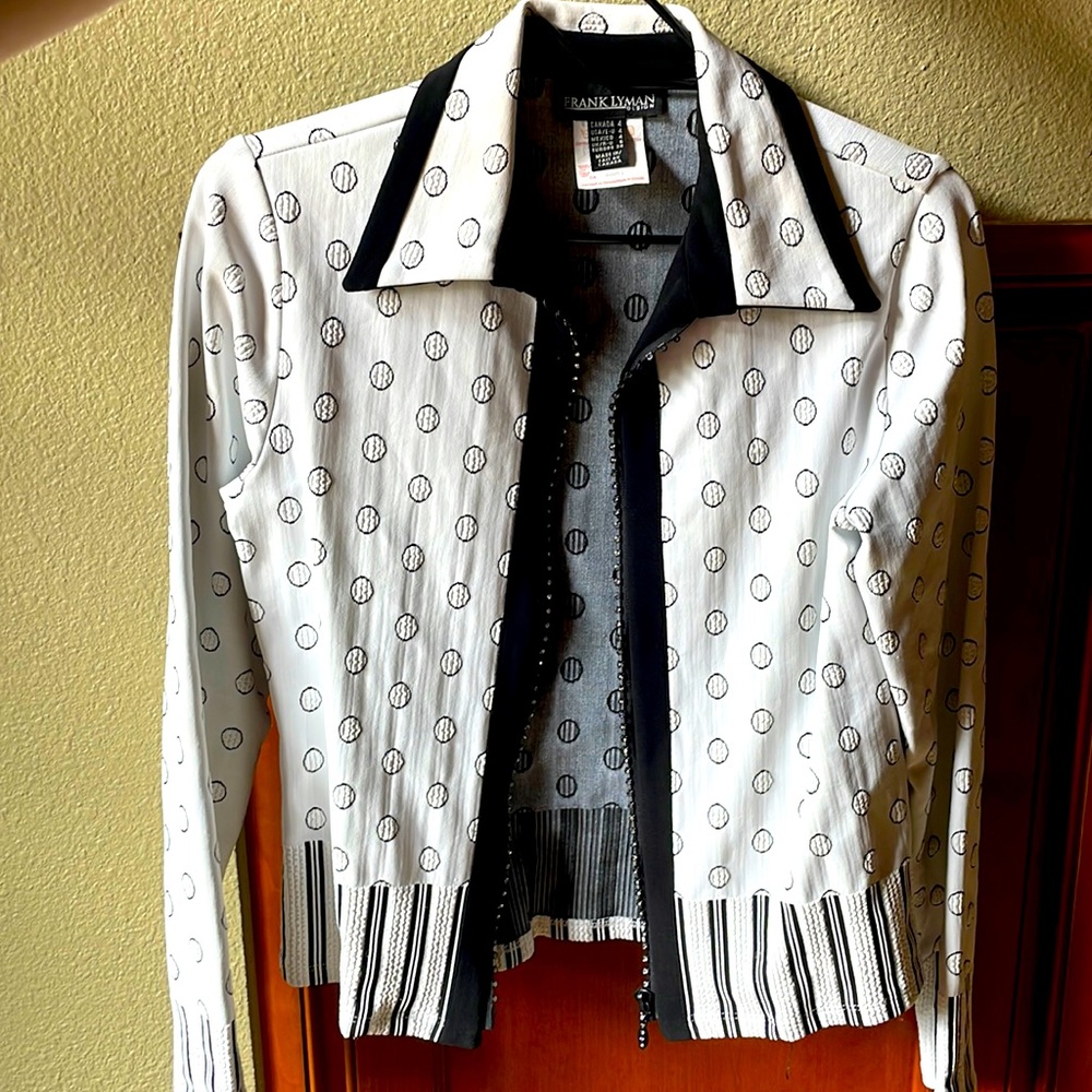 Franklyman design Polka dot blazer